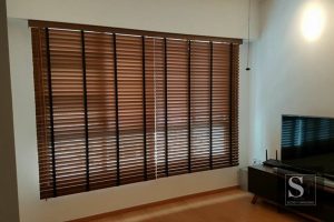 wooden blinds singapore